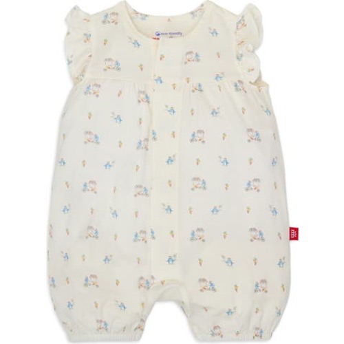 Penguin Pints Magnetic Bubble Romper, 3-6M