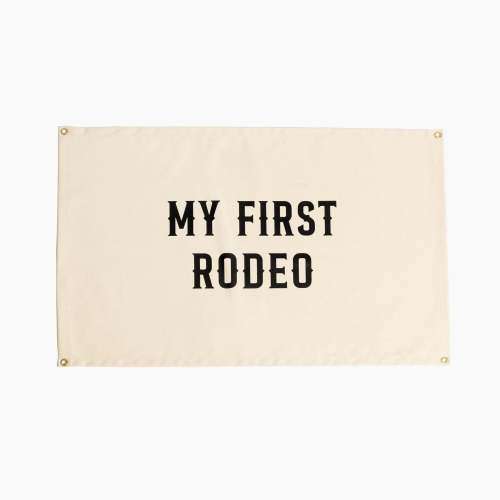 My First Rodeo Wall Hanging