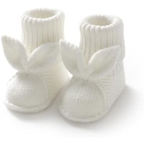 Baby Booties Newborn First Walkers Soft Knit Boots Warm Knitted Crib Shoes for Boy Girl Crochet Infant Sock