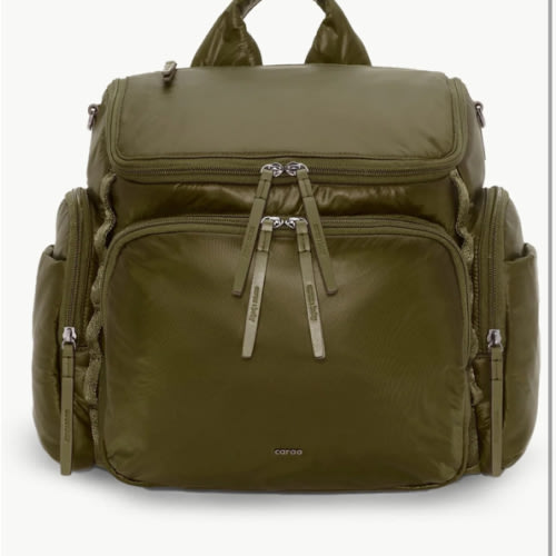 Medium Olive Green Baby Bag | Caraa - Baby Bag