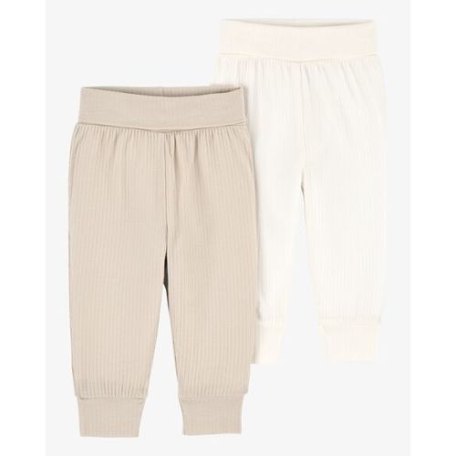Baby 2-Pack PurelySoft Pull-On Pants - Carter's | Carter's