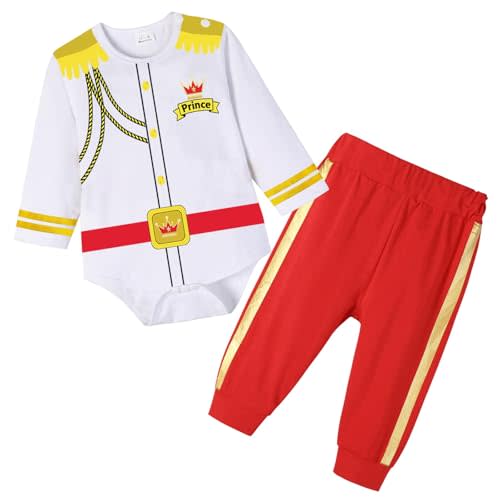 Zusnxaxe Newborn Infant Baby Boys Girls Astronaut Costume Toddler Police Uniform pirate Outfit Prince Doctor Costume