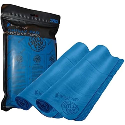FROGG TOGGS Chilly Pad Cooling Towels, 2 Pack, 33" x 13"
