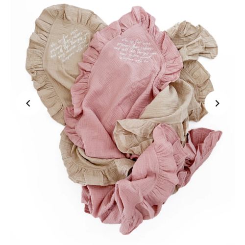 She is Far More Precious Ruffle Swaddle Blanket – AmorClothingCo.