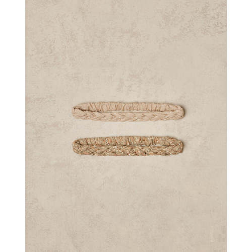 baby headband | ecru, moss garden