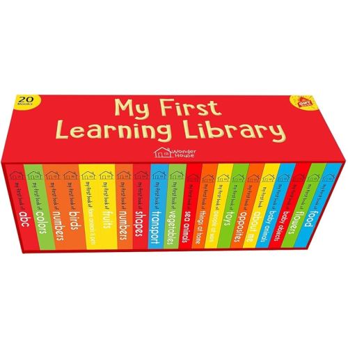 My First Complete Learning Library: Boxset of 20 Board Books I Perfect Gift Set for Toddlers I Ages 0 to 5