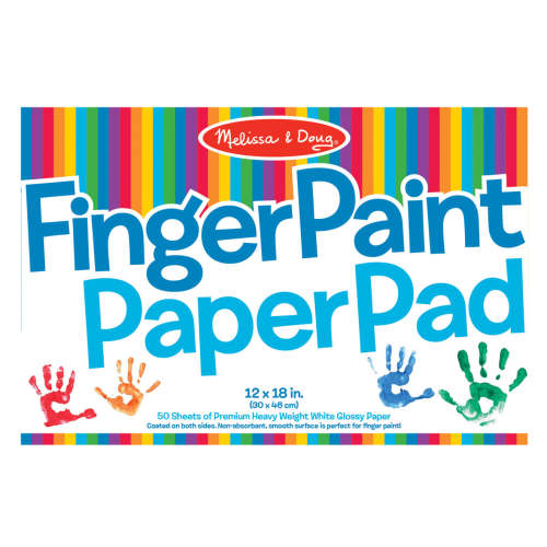 Finger Paint Paper Pad | Paper Pad for Finger Painting