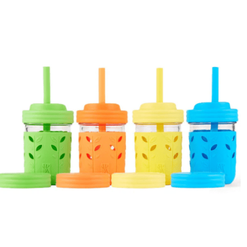 8oz Glass Mason Jar Drinking Tumblers + Food Storage