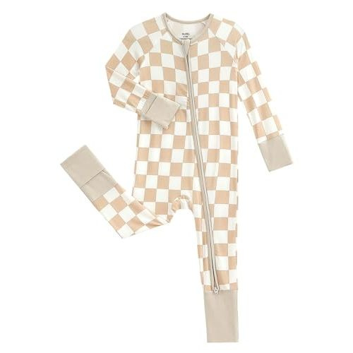 SUZEL Baby Viscose from Bamboo Pajamas - Infant Boys Girls Footless Zippy Pjs Sleep 'N Play Clothes - One Piece Romper