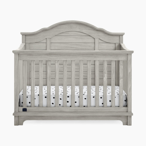 Simmons Kids Asher 6-in-1 Convertible Crib with Toddler Rail - Rustic Mist