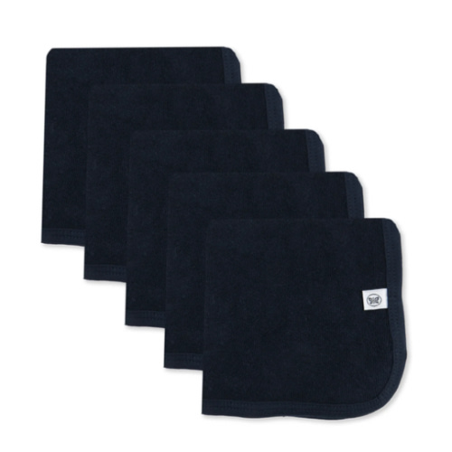 5-Pack Organic Cotton Baby Terry Wash Cloths | Honest Baby Clothing