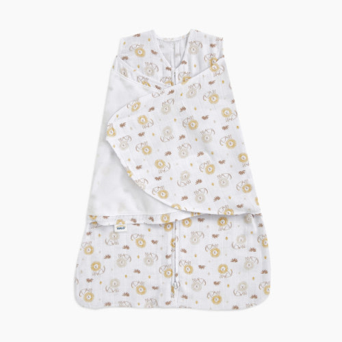 Halo SleepSack Swaddle Muslin - Lions, Newborn