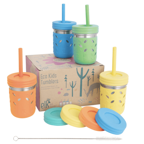 Stainless Steel 10oz Drinking Tumblers + Food Storage