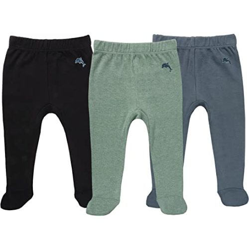 Toddler Baby Boy Girl Packed Cotton Solid Color Pants, Shorts