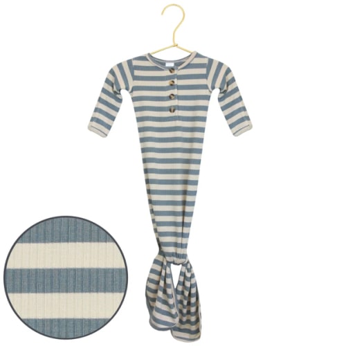 Lincoln Ribbed Knotted Gown – Lou Lou & Company