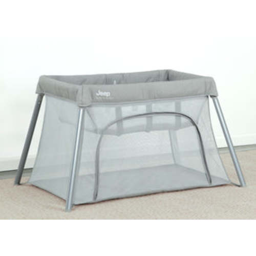 Horizon Compact Travel 2-in-1 Play Yard and Bassinet Light Grey