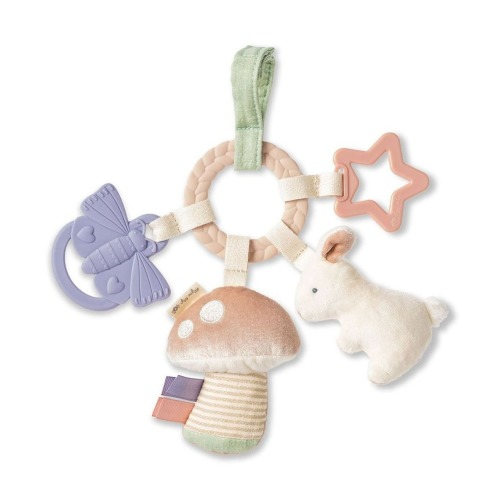 Itzy Ritzy Bunny Busy Teether Ring