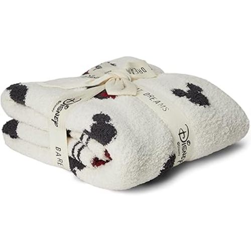 Barefoot Dreams Unisex CozyChic® Classic Disney Baby Blanket (Infant) Cream Multi Baby