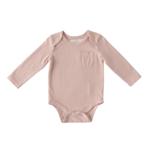 Garment Dye Long Sleeve One-Piece