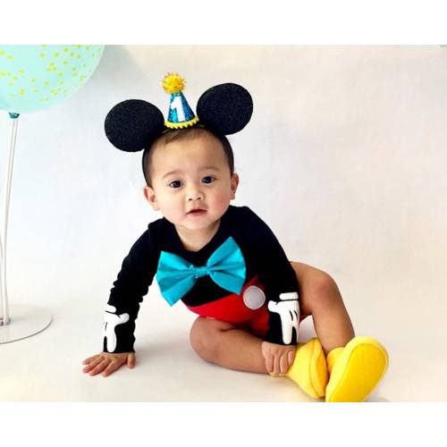 1st Birthday Mouse Ears | 1st Birthday Mouse Ears | Birthday Ears Mouse Birthday Ears | Mouse Party Hat | Choose Age + Hat Color