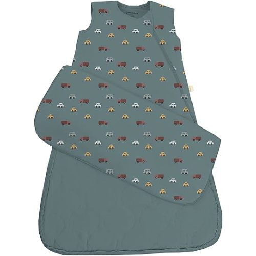 GUNAMUNA Sleep Sacks for Babies Toddlers and Newborns, Easy Changing Diaper Zipper, Cozy, 2.5 TOG