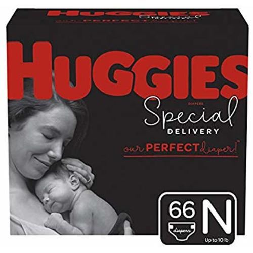 Huggies Special Delivery Hypoallergenic Baby Diapers, Size Newborn, 66 Ct - Giga Pack