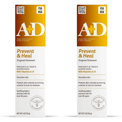A+D Original Ointment, 4 Ounce (Pack of 2)