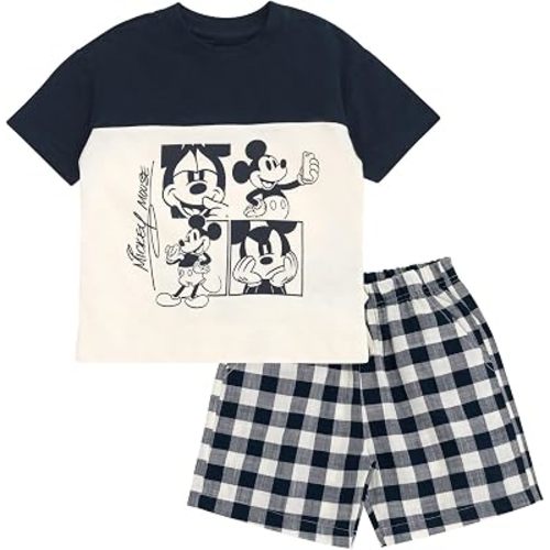 Disney Mickey Mouse T-Shirt and Shorts Outfit Set Infant to Big Kid