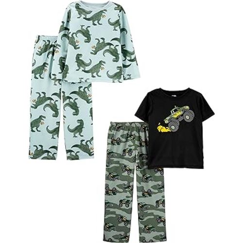 Simple Joys by Carter's Boys' 4-Piece Poly Pajamas