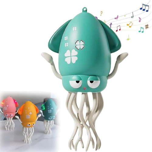 Electric Dancing Octopus Toy, Crawling Dancing Automatic Obstacle Avoidance Octopus Sensor Toy, Creative Magic Crazy 8-Leg Action Obstacle with LED Lights & Music, Self-Navigating