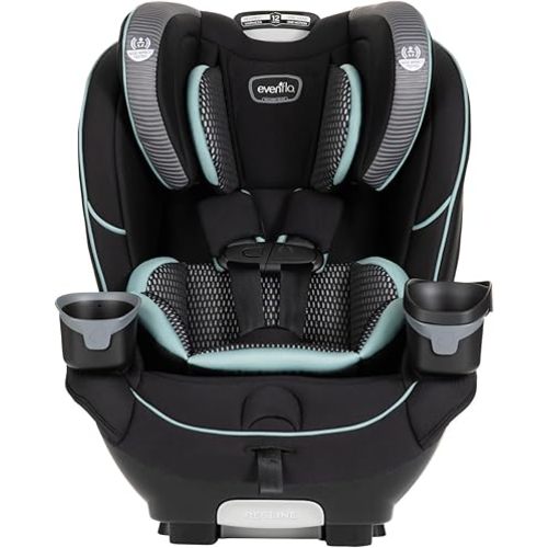 Evenflo EveryFit/All4One 3-in-1 Convertible Car Seat (Atlas Green)