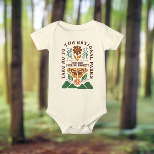 Take Me to the National Parks Onesie - 3-6mo