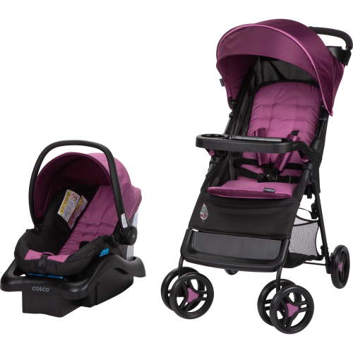 Cosco Kids Lift & Stroll DX Travel System, Free Spirit Purple, Toddler, Unisex