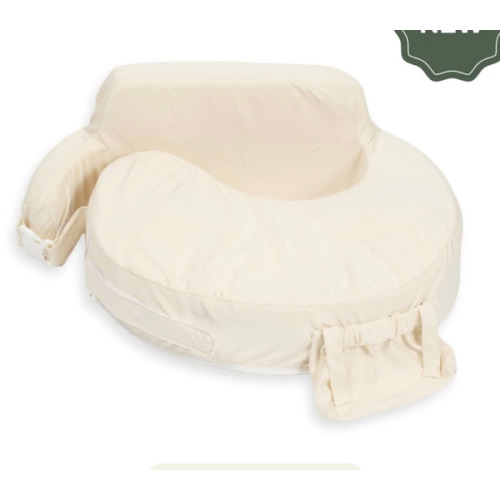 Deluxe Oat Nursing Pillow with 100% Organic Cotton Cover