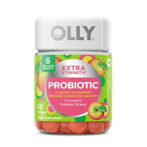 Olly Extra Strength Probiotic Gummies For Immune And Digestive Support - 50ct