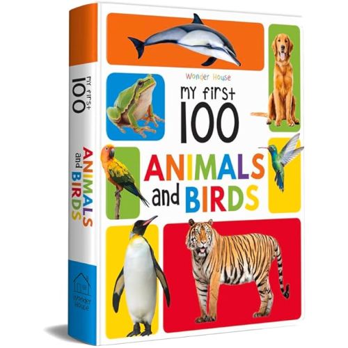 My First 100 Animals And Birds: Padded Board Books Board book – July 10, 2018