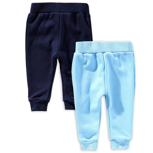 Adventurewear 360 Baby Boys 3-24 Months Knit Multi Jogger 2-Pack Set