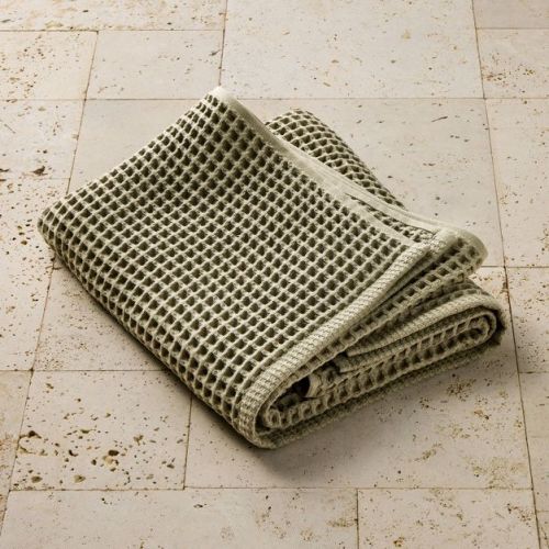 Waffle Bath Towel Warm Brown - Casaluna™: 100% Cotton, Pre Washed, Lightweight Gsm, Oeko-tex Certified