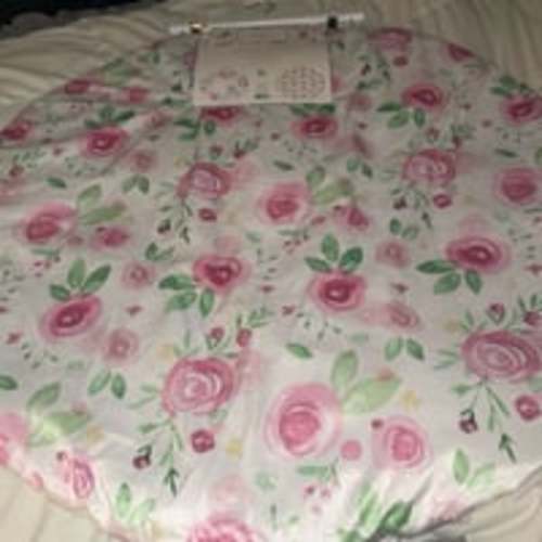 The sweetest moments floral reversible baby playmat