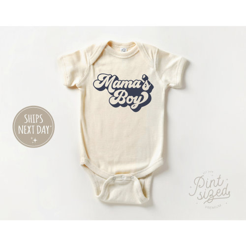 Mama’s Boy Baby Onesie