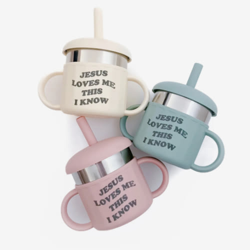 Jesus Loves Me This I Know Sippy Cup