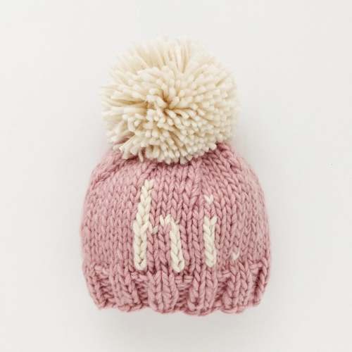 hi. Rosy Hand Knit Beanie Hat – Lele + Lane