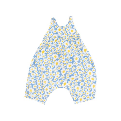 Tie Back Organic Cotton Romper, 18M