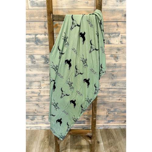 Rodeo Time Bamboo Swaddle