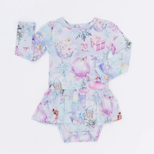 Sugar Plum Dreams Ruffle Dress