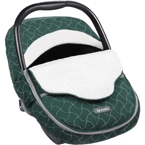 Yoofoss Baby Stroller Bunting Bags Winter Carseat Canopies Cover to Protect Baby from Cold Wind, Super Warm Plush Fleece Baby Carrier Cover for Infant Boys Girls