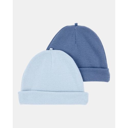 Baby 2-Pack Caps - Blue - Carter's | Carter's