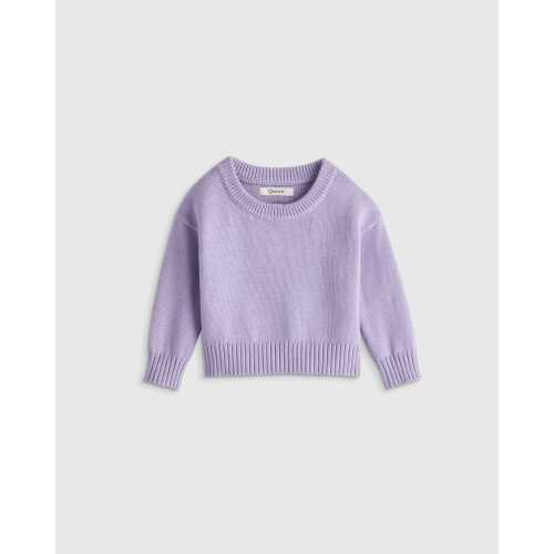 100% Organic Cotton Crewneck Sweater