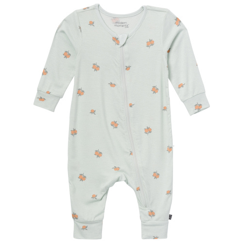 Modern Moments by Gerber Baby Neutral Super Soft Long Sleeve Coverall With Mitten Cuff, Sizes Newborn - 12 Months