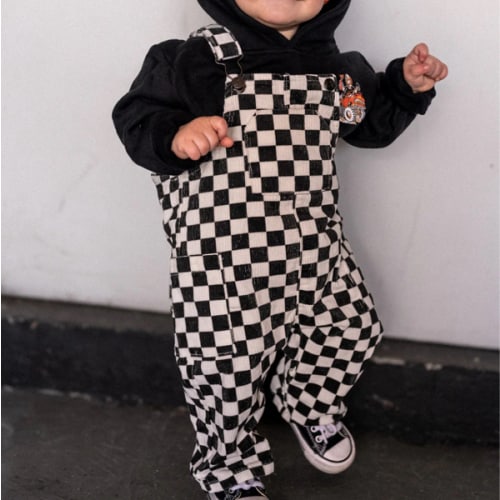 Classic Checker Overalls